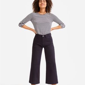 Everlane Wide Leg Crop Pant